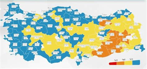 T­ü­r­k­i­y­e­ ­k­o­r­o­n­a­ ­h­a­r­i­t­a­s­ı­n­d­a­ ­İ­s­t­a­n­b­u­l­ ­m­a­v­i­ ­o­l­d­u­